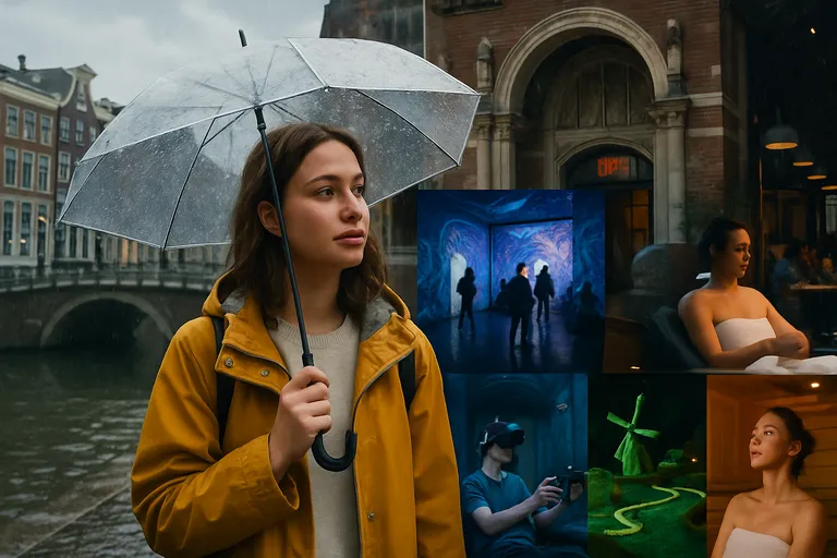 Ontsnap aan de regen: binnenactiviteiten in amsterdam voor cultuur, spel en ontspanning