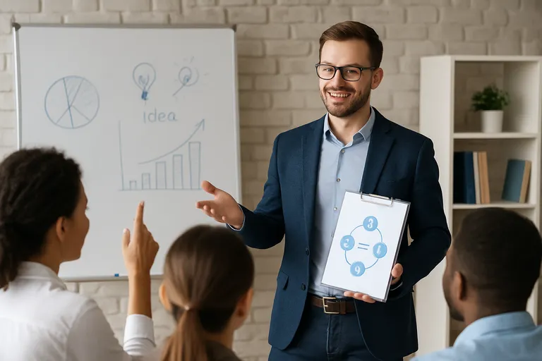 Van vakexpert naar inspirerende trainer met een erkende trainercertificering