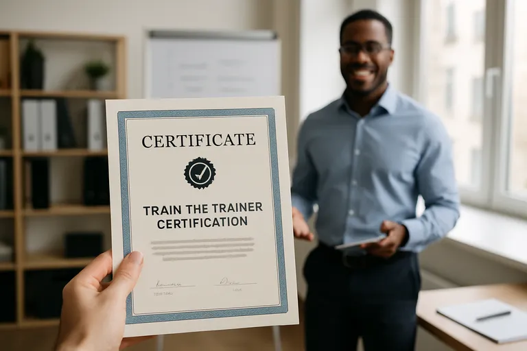 Wat is een train-the-trainer-certificering